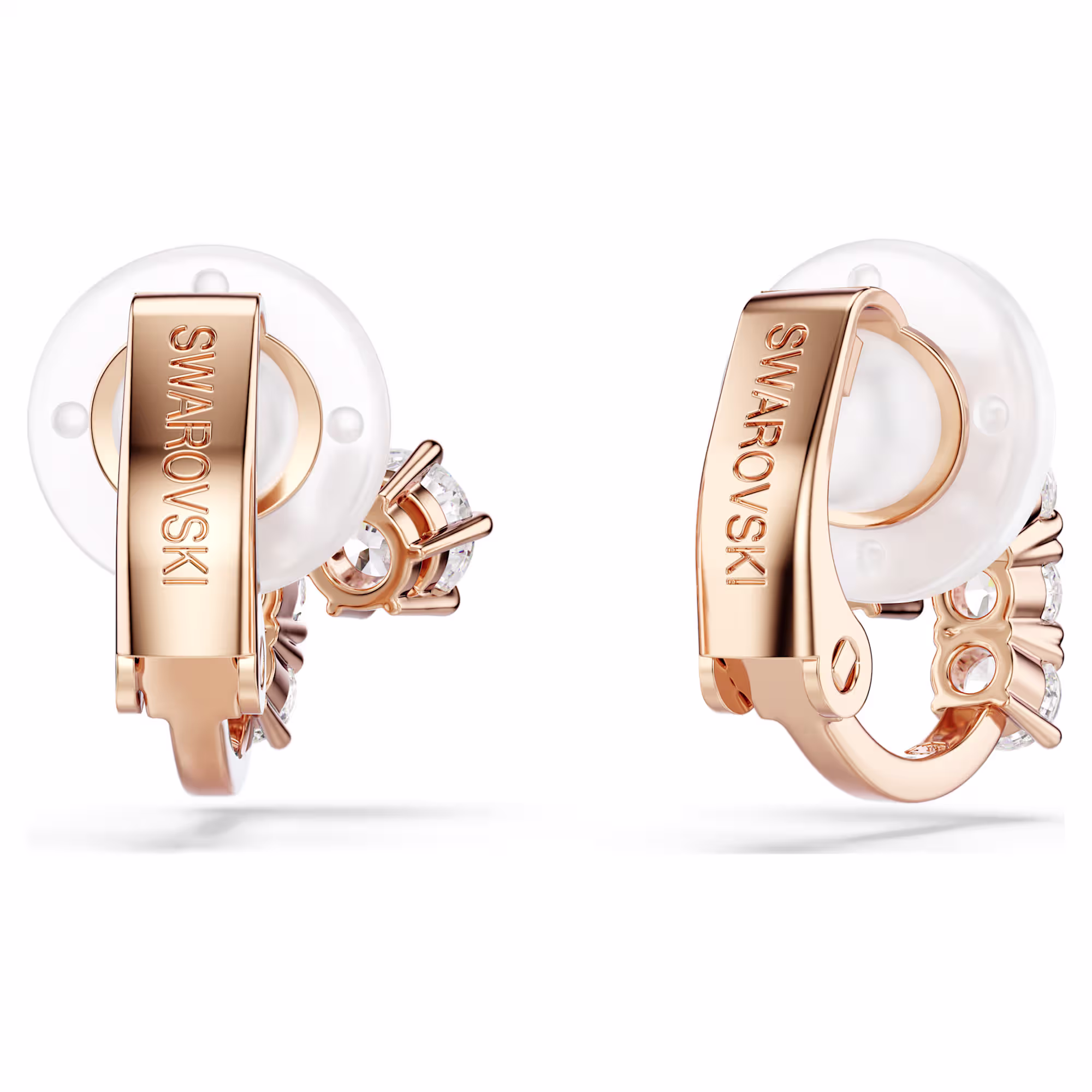 Matrix clip earrings